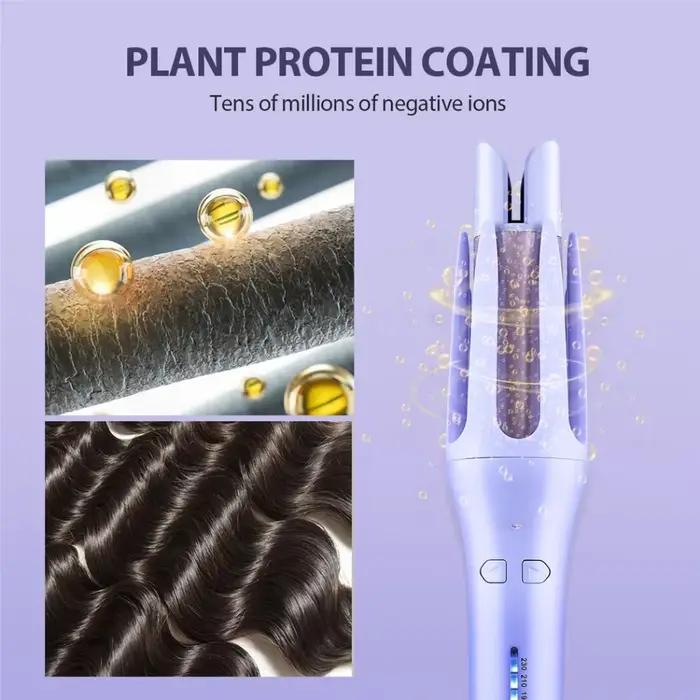 Bigoudi automatique 32MM rouleau à cheveux en céramique rotatif automatique fer professionnel baguet