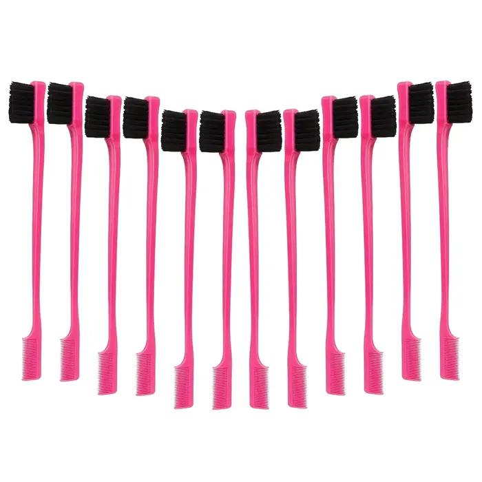 Ensemble de brosses de contrôle de bord double face 2 en 1, brosse à cheveux de contrôle de bord, br