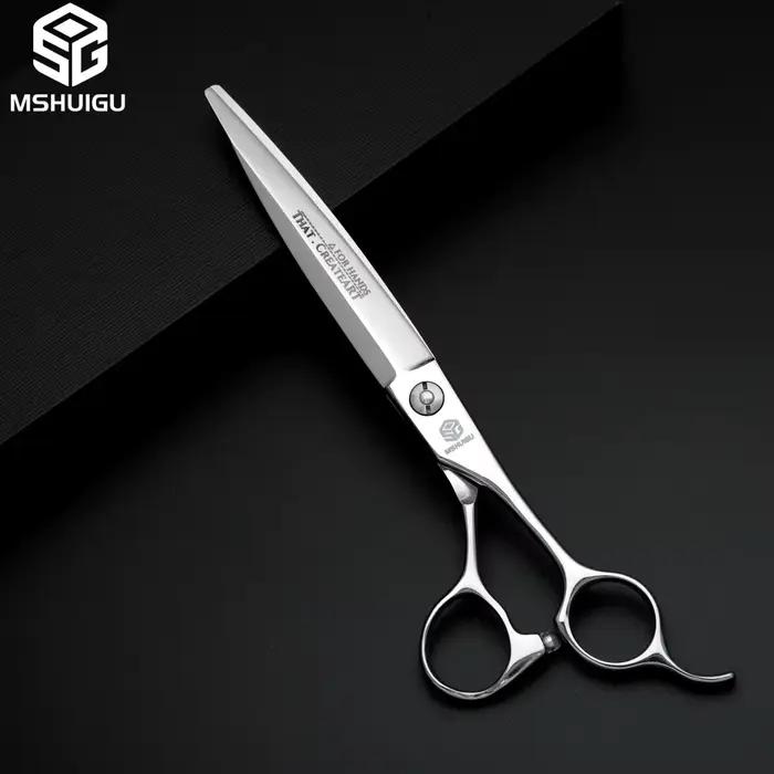 MSHUIGU ciseaux de coiffeur professionnels cisailles complètes multifonctions adaptées aux cheveux l