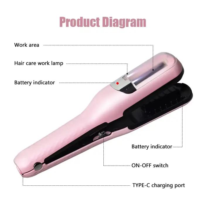 Machine à couper les extrémités des cheveux, tondeuse à pointes fourchues, dissolvant automatique d'