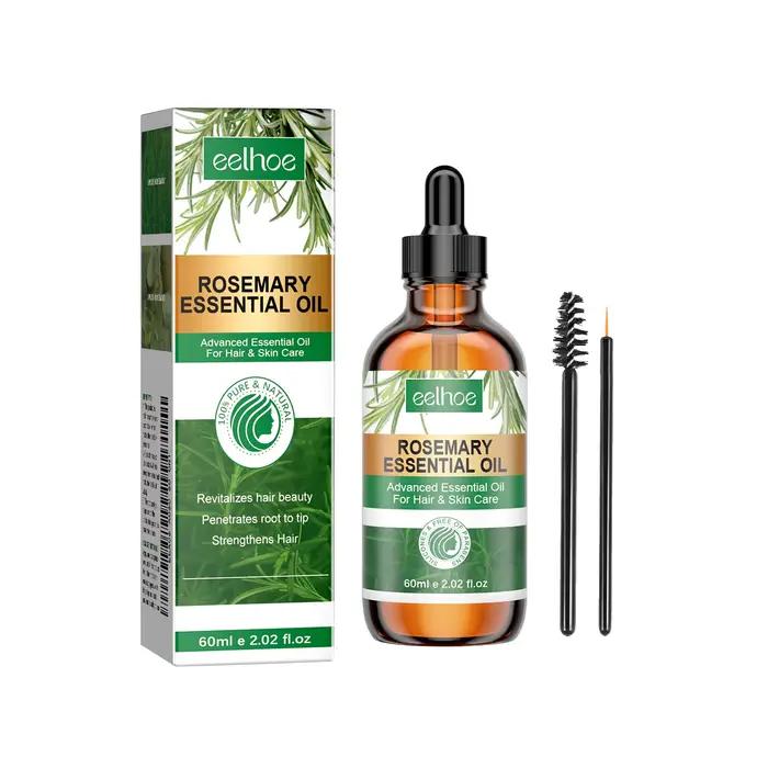 Huile Essentielle de Romarin pour Cheveux : Hydratante, Lissante, Brillante, Non Grasse, Fraîche, Su
