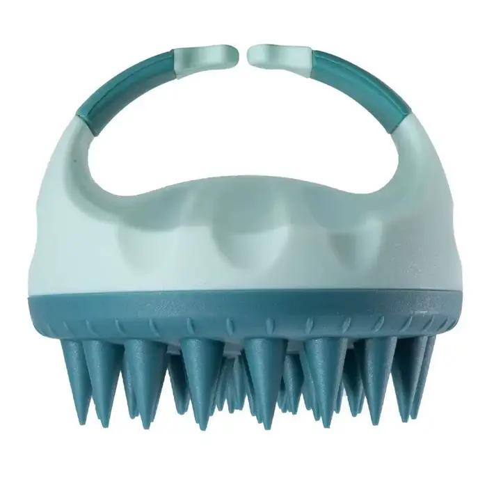 Brosse de massage du cuir chevelu, brosse exfoliante du cuir chevelu avec poils en silicone doux, ma