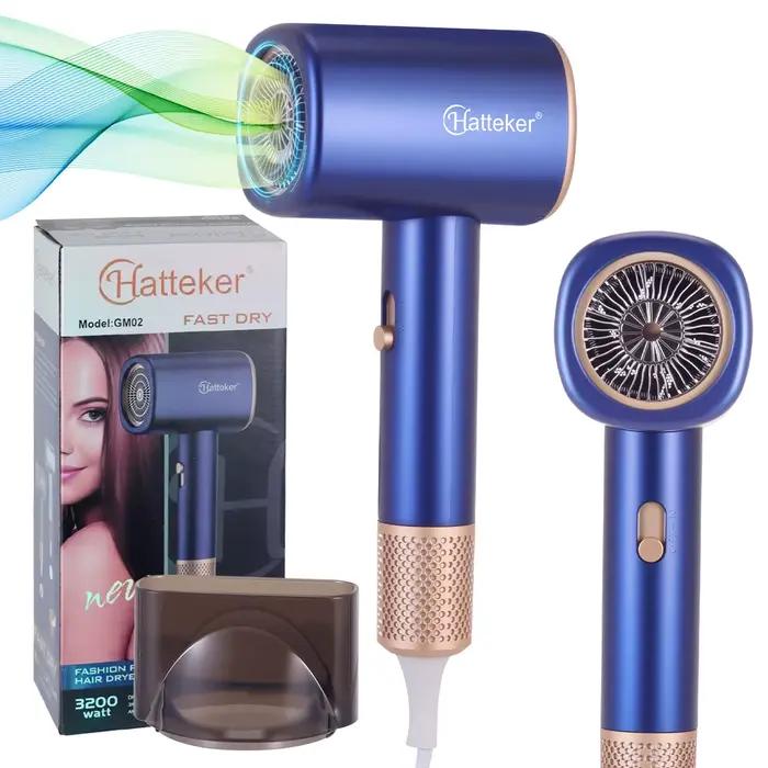 Sèche-cheveux professionnel à 6 niveaux, qualité industrielle, séchage rapide, haute température, ou