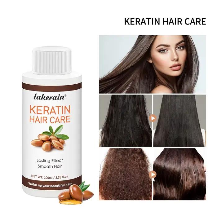 KerBrian-Soin des cheveux raides brésiliens, résultats durables, traitement des cheveux brillants, r