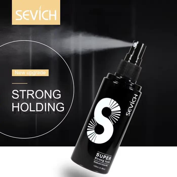 Sevich 100ml mode coiffure Spray usage quotidien unisexe forte fixation cheveux construction fibre r