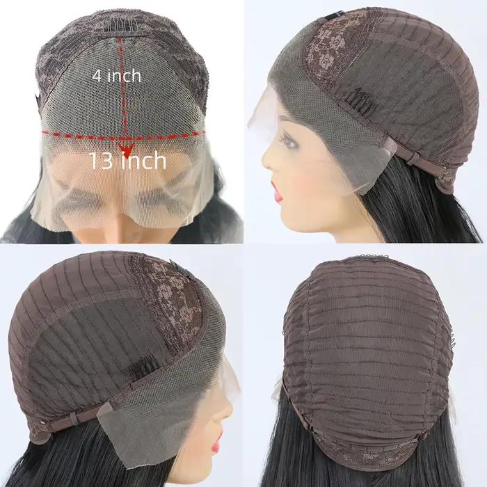 AIMEYA synthétique dentelle avant perruques pour femmes délié naturel cheveux synthétiques dentelle 