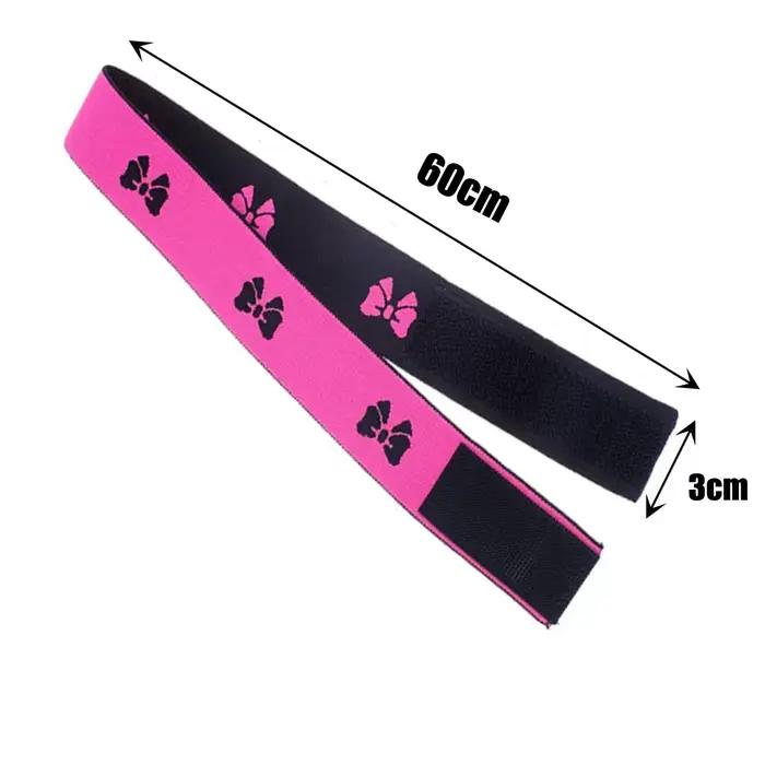 Bande élastique pour cheveux à la mode pour perruques, écharpe à bord réglable, bandeau élastique av