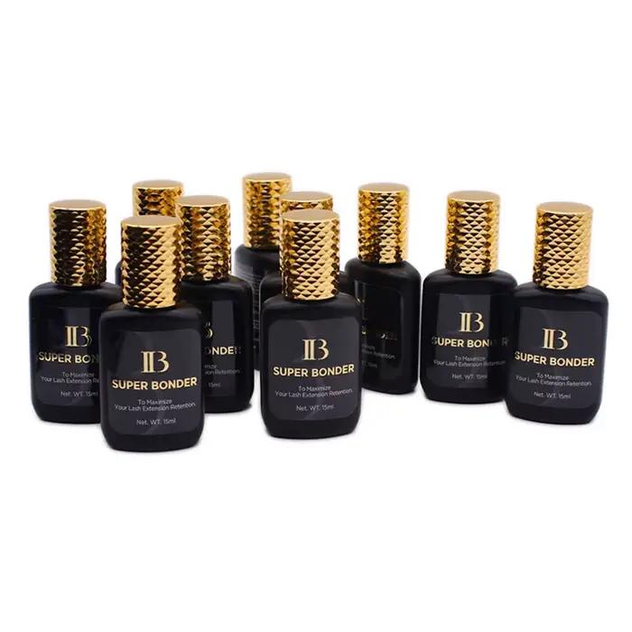 Agent de fixation IB SUPER BONDER, liquide Transparent pour Extensions de cils, colle, aide à l'adhé