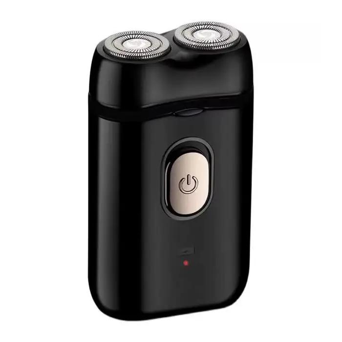 Rasoir électrique Portable et Rechargeable par Usb pour hommes, outil de rasage, Mini rasoir rotatif