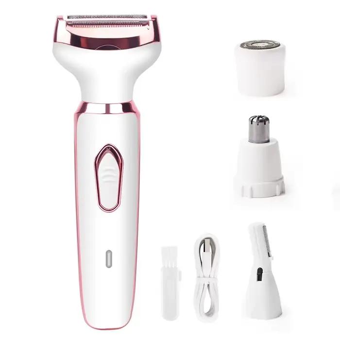 Rasoir électrique pour femme épilation du corps épilateur indolore tondeuse sans fil femmes visage j