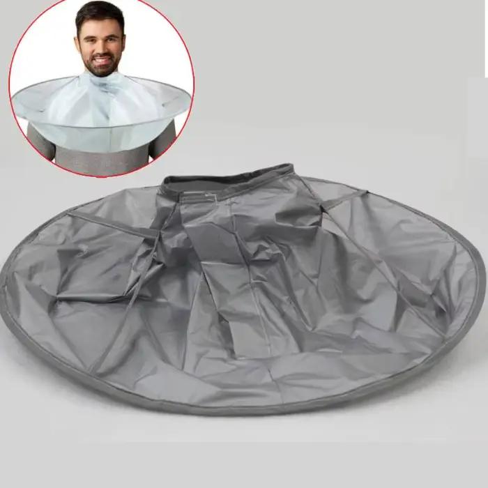 Cape de Barbier pour Hommes, Cape de Coupe de Cheveux Pliante, Récepteur de Cheveux Pliable, Accesso