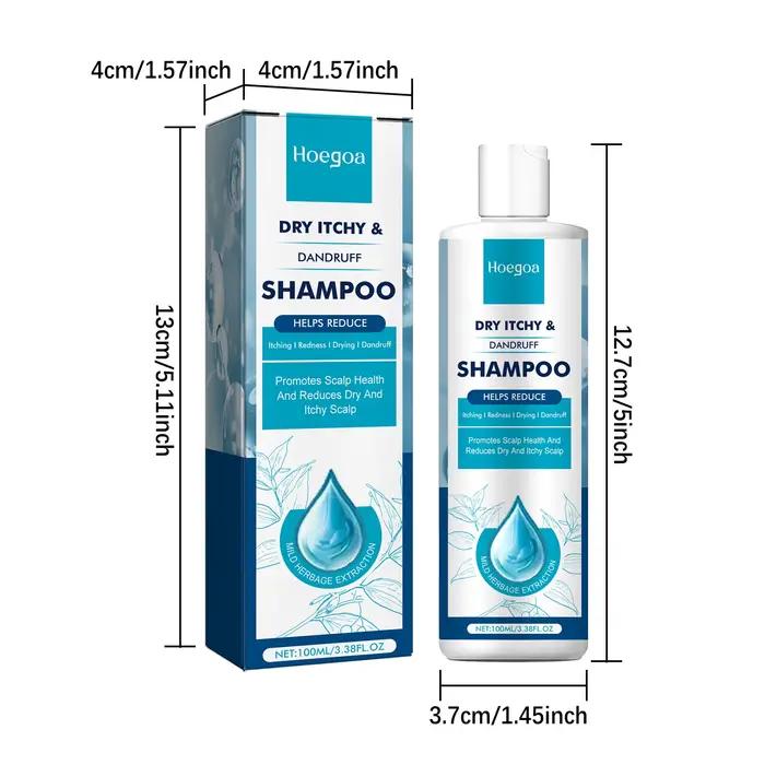 Shampoo antipelliculaire Hoegoa, nettoyage en profondeur, soulagement des démangeaisons, des rougeur