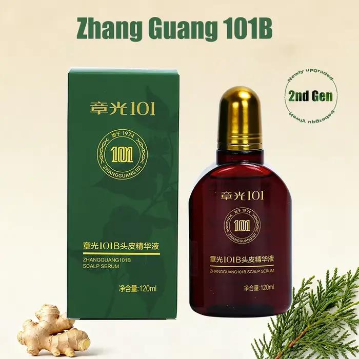 Tonique capillaire Zhangguang 101B, sérum pour cuir chevelu, 101M, 120ML, thérapie de médecine chino