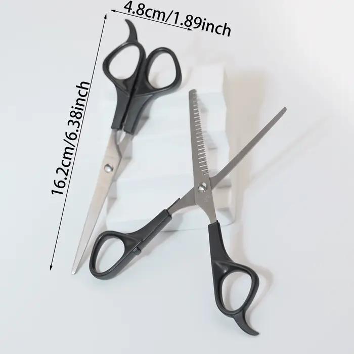 Kit de ciseaux de coupe de cheveux, ciseaux de coiffure professionnels pour Salon de coiffure, barbi