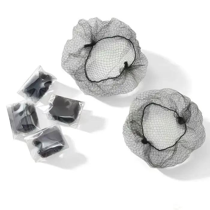 10/20/30/50 pièces filet à cheveux en Nylon Durable pour chignon outil de coiffure filet à cheveux n