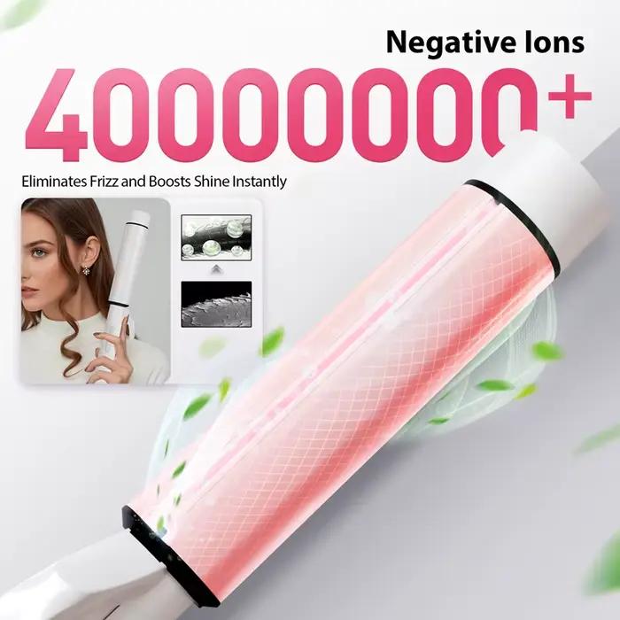 Baguette à friser Extra Large de 1.5 pouces pour cheveux longs, baril de Tourmaline en céramique, Io