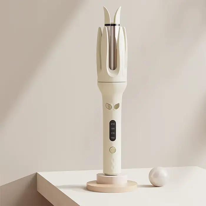 Fer à friser automatique, baril de 28 mm, 4 modes de température, générateur d'ions négatifs, minute