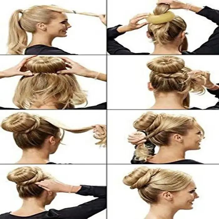S/M/L fabricant de chignon de cheveux élégant femmes dames filles magique queue de cheval Shaper bei