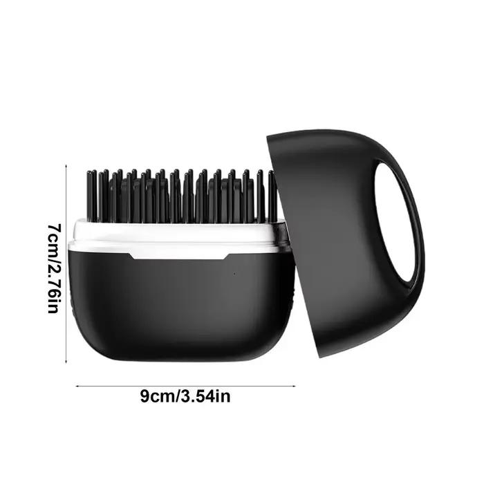 Petite brosse lissante pour cheveux, outil de coiffage anti-frisottis, brosse de lissage pour des ch