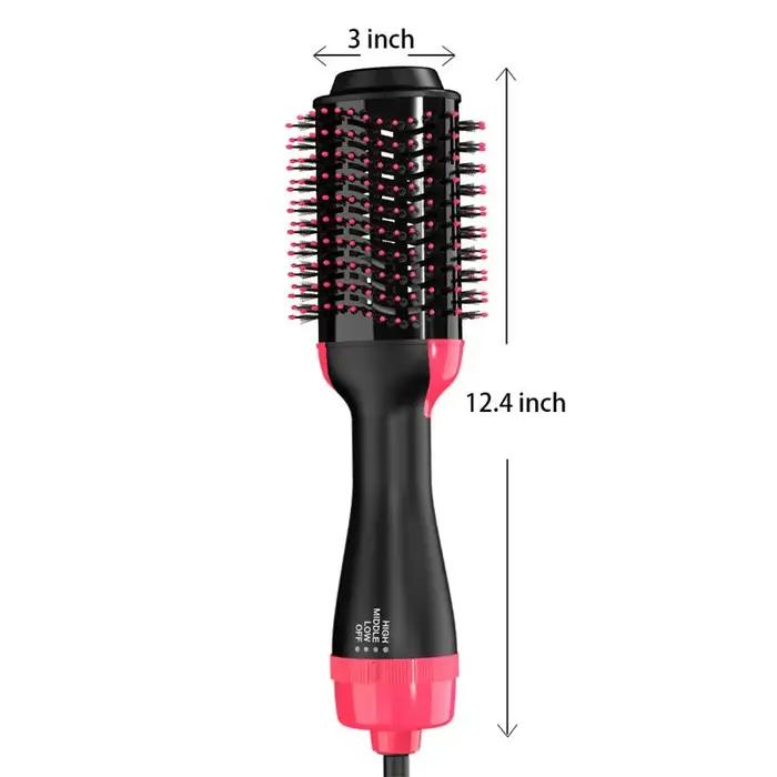 LISAPRO 2 en 1 une étape sèche-cheveux et volumateur lisseur brosse à Air chaud bigoudi beauté et sa