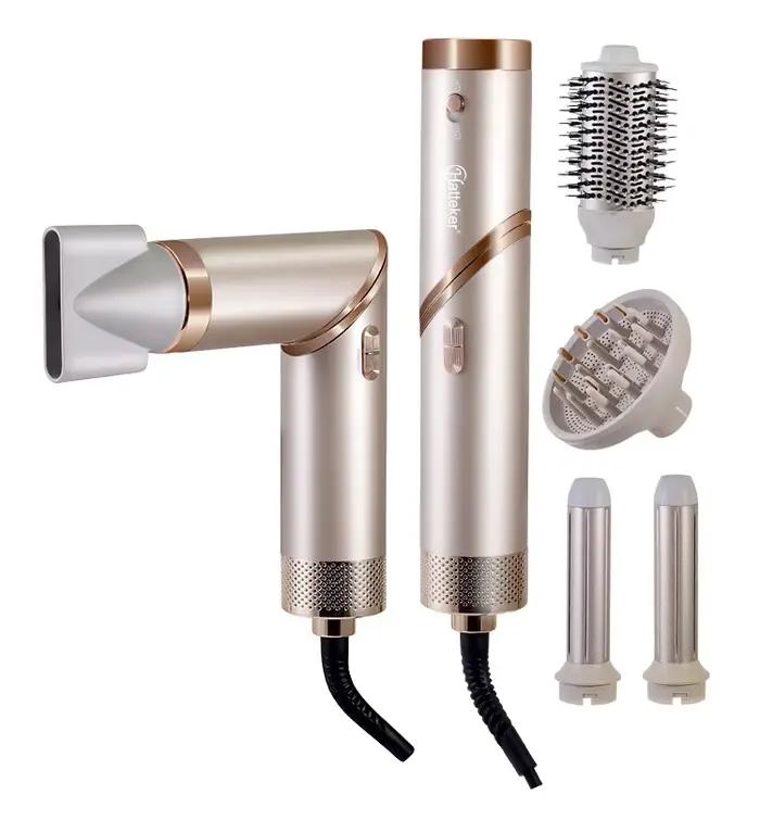Sèche-cheveux pliable à poignée 5 en 1, Portable, multifonctionnel, pour la maison, Ion négatif, soi