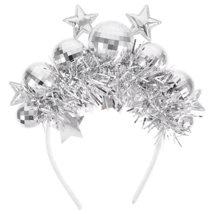 Bandeau Disco pour filles, accessoires pour cheveux, bandeaux boule, décorations d'anniversaire, cad