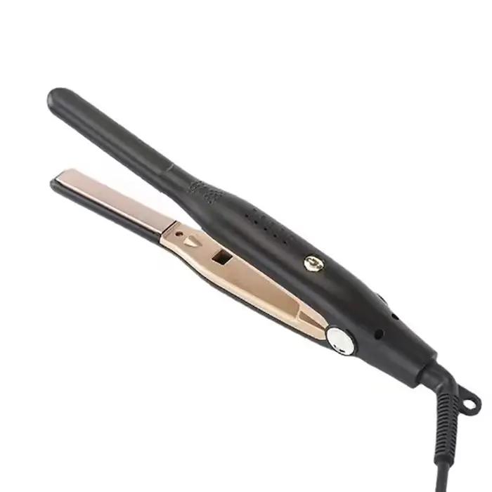 Lisseur et boucleur 2 en 1 professionnel en céramique pour cheveux courts, femmes et hommes, lisseur
