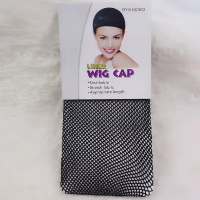 Filet à cheveux en Nylon noir pour femmes, matériaux pour la fabrication de perruques, élastiques ex