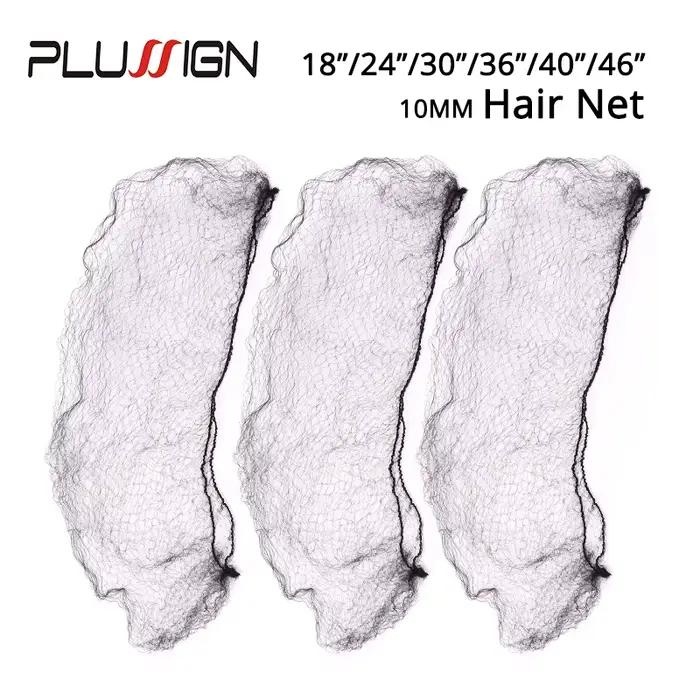 Filet à cheveux en Nylon Durable pour chignon, outil de coiffure, noir, marron, Beige, café, 4 coule