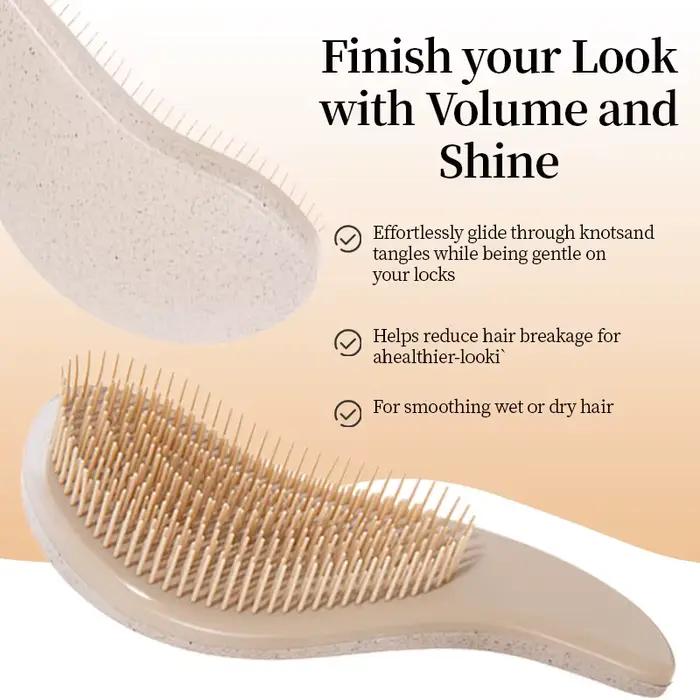 Peigne à cheveux magique démêlant en boîte, peigne de coiffure antistatique pour filles, peigne de M