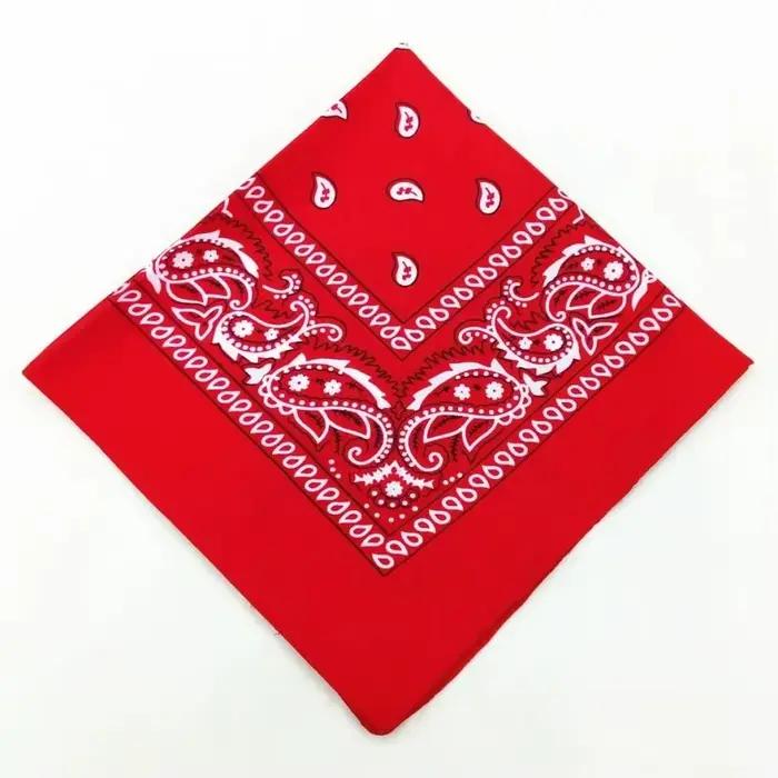 Unisexe hommes femmes Bandana bandeau Cowboy hommes motard sport chapeaux poignet bandeau simple fac