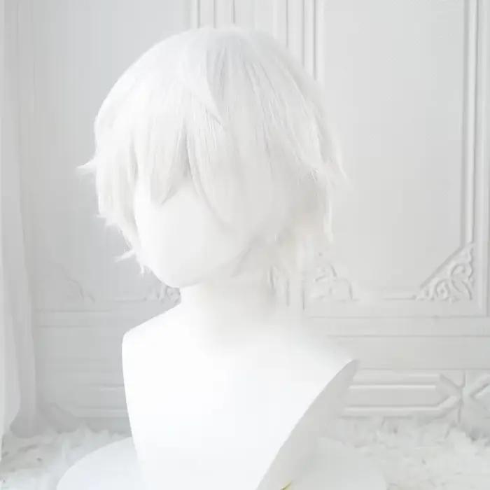 Anime Oke eki Ken Cosplay Perruques, Perruques Courtes, Patch pour les Yeux, Degré de Chaleur, Cheve