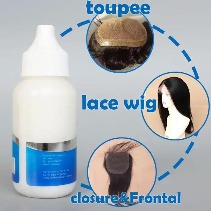 GHOSTBOND Adhésif de remplacement de cheveux 1,3 oz - Colle de liaison pour perruque invisible : rés