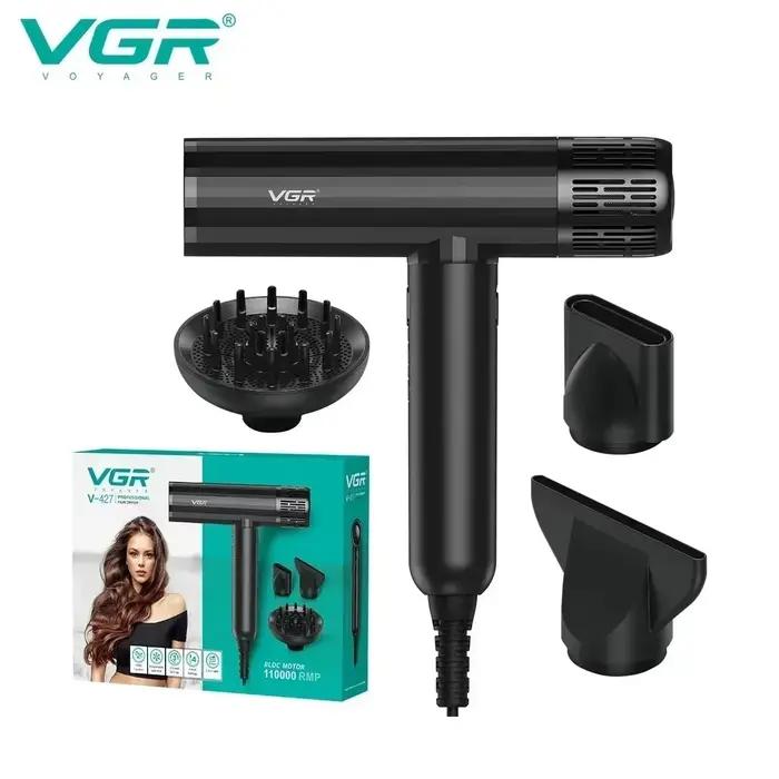 VGR Sèche-cheveux Professionnel Sèche-cheveux Ions négatifs Moteur BLDC 110 000 tr/min Usage domesti