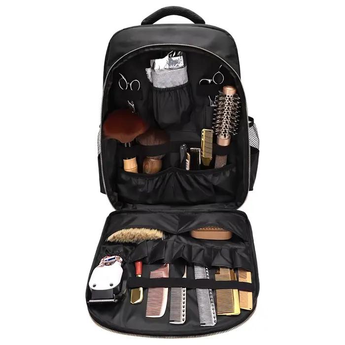 Sac de rangement pour barbier, sac à dos de grande capacité, sacs de voyage étanches multifonctionne