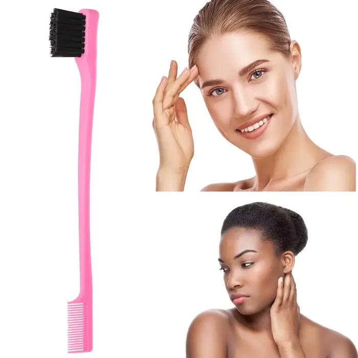 Ensemble de brosses de contrôle de bord double face 2 en 1, brosse à cheveux de contrôle de bord, br