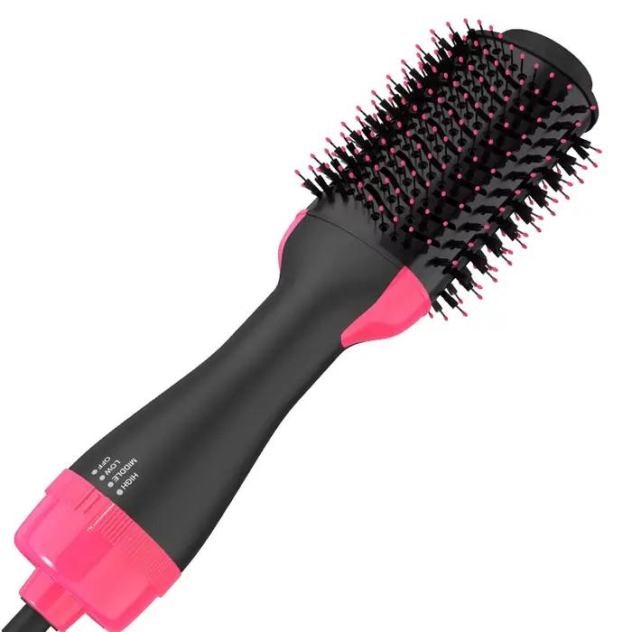 LISAPRO 2 en 1 une étape sèche-cheveux et volumateur lisseur brosse à Air chaud bigoudi beauté et sa