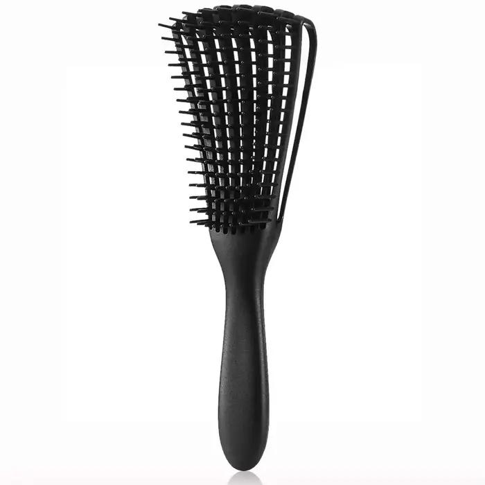 Brosse à cheveux de Massage du cuir chevelu, brosse démêlante, peigne démêlant pour cheveux bouclés,