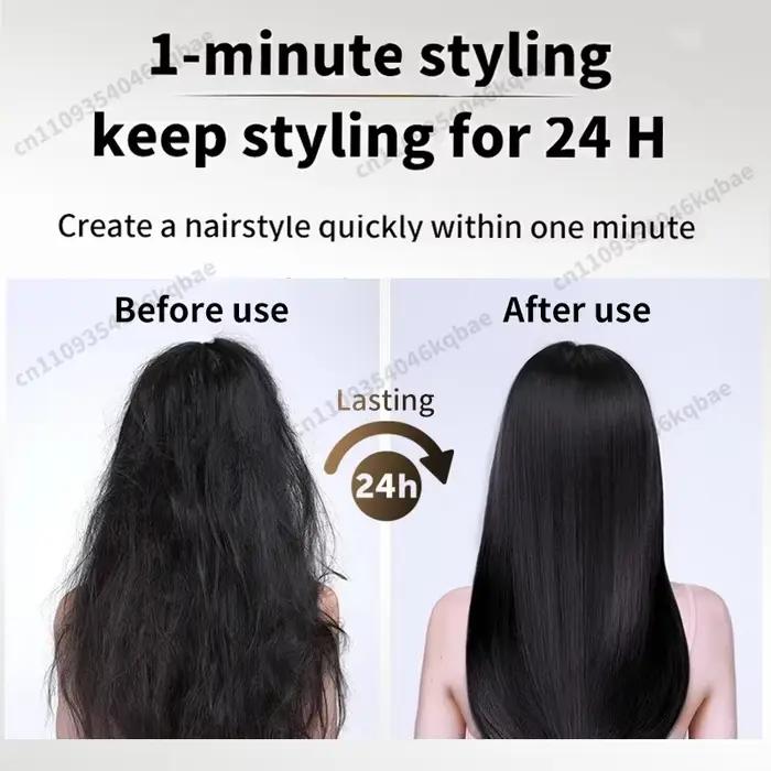 Lisseur de cheveux SenCiciMen, sèche-cheveux, fer à lisser à ions négatifs pour fixer l'humidité et 