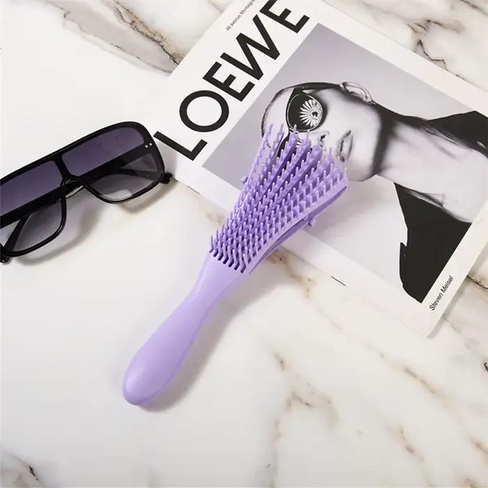 Brosse à cheveux démêlante brosse de Massage du cuir chevelu peigne à cheveux brosse démêlante pour 
