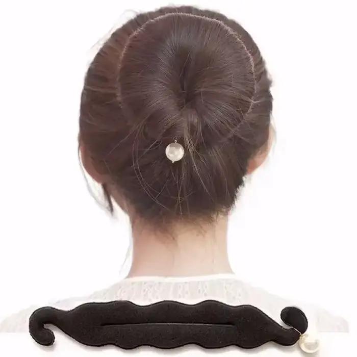 Accessoires de coiffure pour chignon simplement pour femmes, tête sphérique de tressage, outil pour 