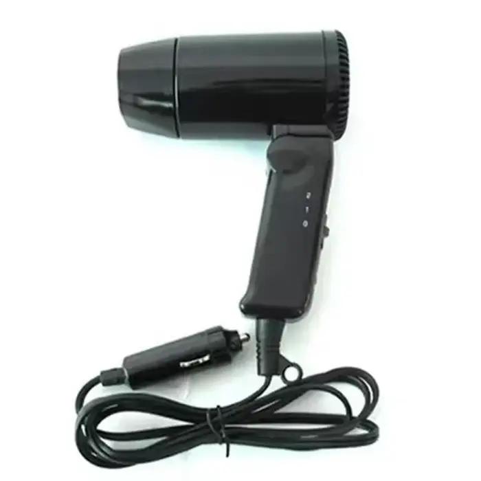 Dégivreur de fenêtre 12V, sèche-cheveux pliable pour voiture, Portable, chaud et froid, Mini sèche-c
