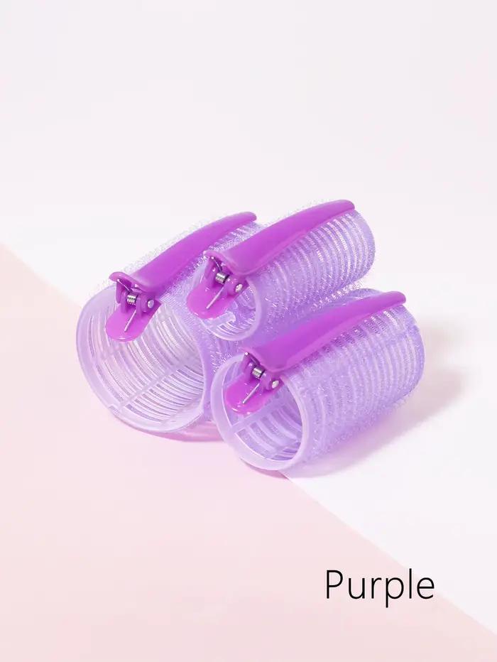 6 pièces/ensemble de tubes moelleux de cheveux bouclés non chauffés DYI tubes de cheveux bouclés pou