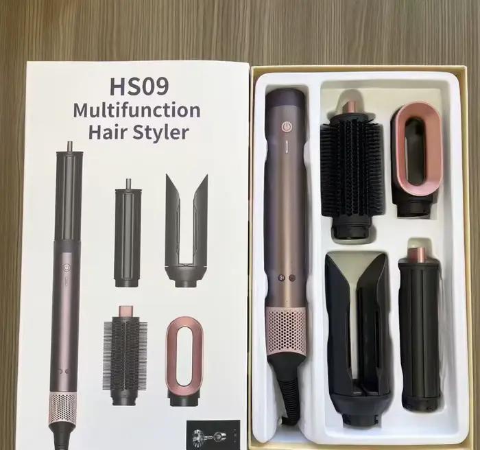Nouveau Styler Multifonctionnel EU HS09 – Sèche-cheveux Automatique Bouclant à Air Chaud/Froid 1700W