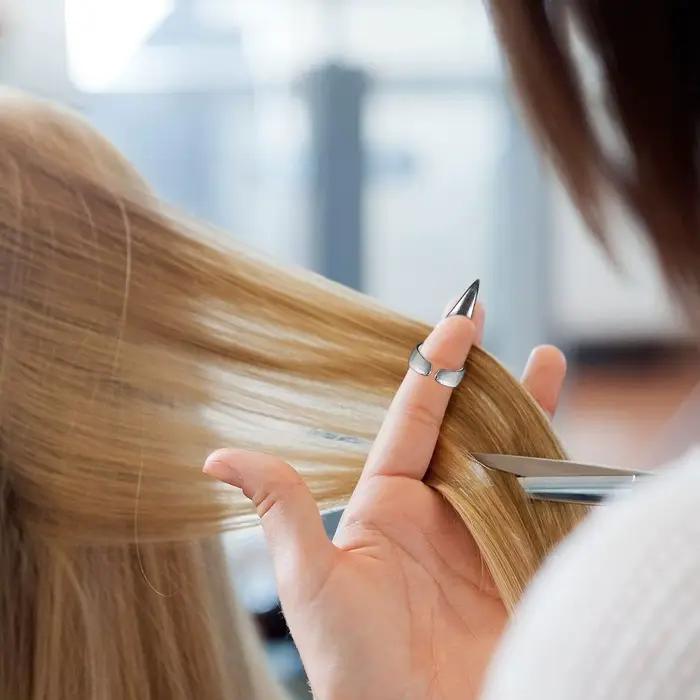 Outil de séparation et de sélection de cheveux réglable, outils de tressage de points en acier inoxy