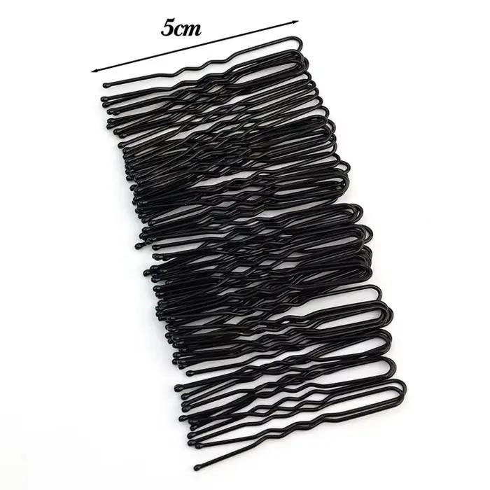 Pinces à cheveux ondulées en forme de U 5/6/7cm, Barrette pour Salon de coiffure, épingles à cheveux