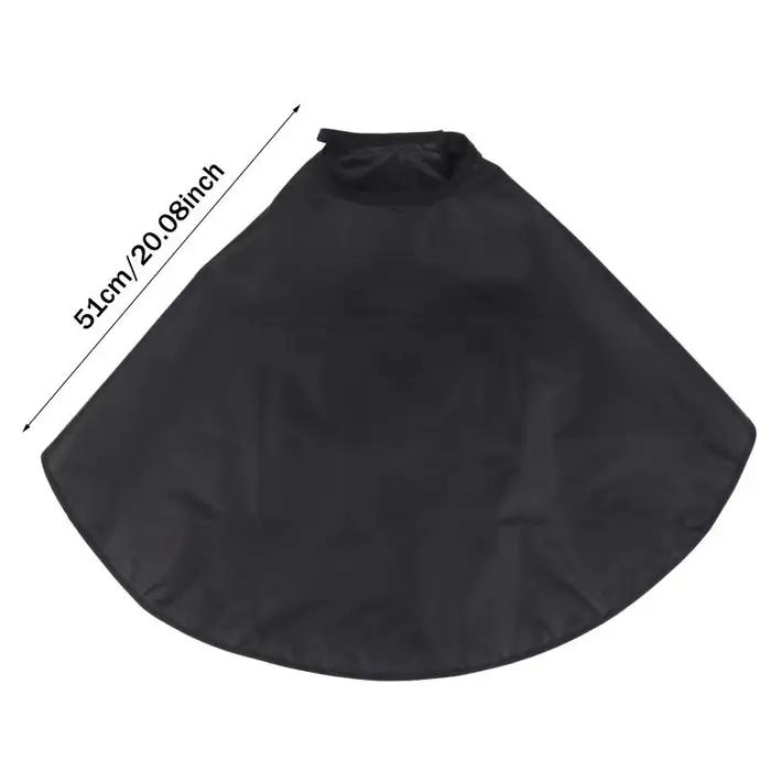 Cape de coiffure imperméable pour coupe de cheveux, coloration, permanente et soin à l'huile, avec c