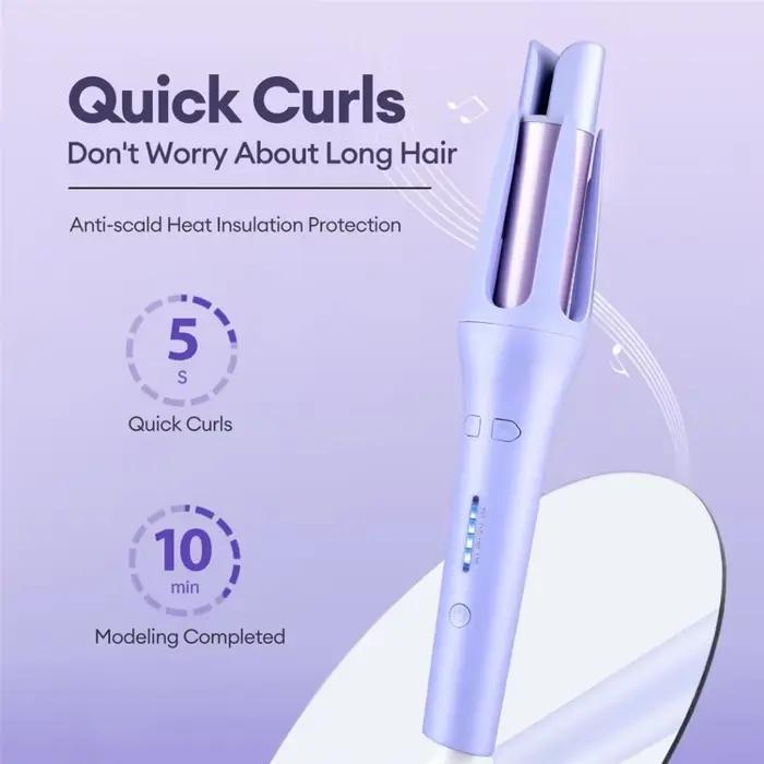 Bigoudi automatique 32MM rouleau à cheveux en céramique rotatif automatique fer professionnel baguet