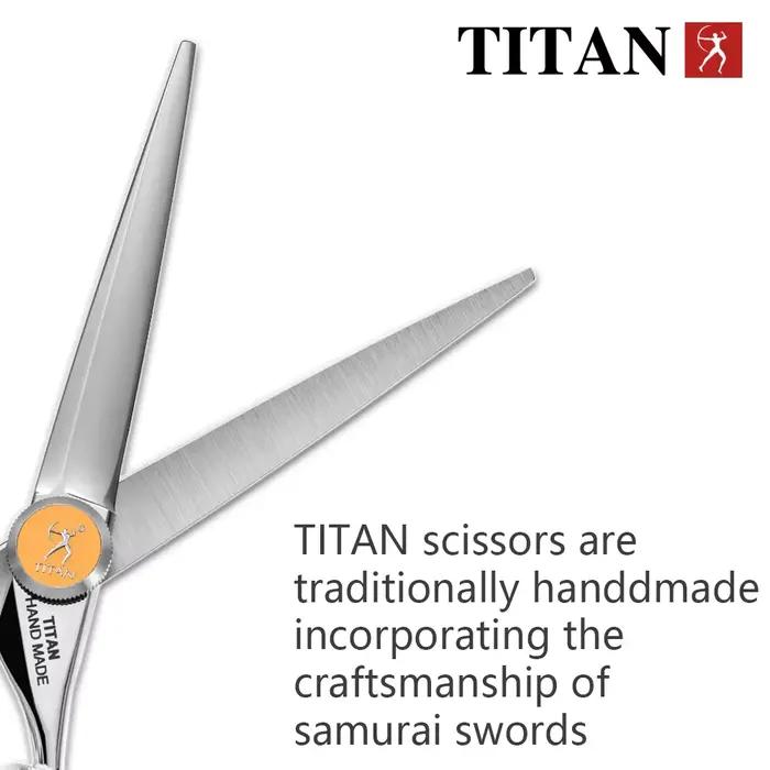 Titan ciseaux à cheveux professionnels coupe amincissante ciseaux à cheveux de barbier ciseaux de co