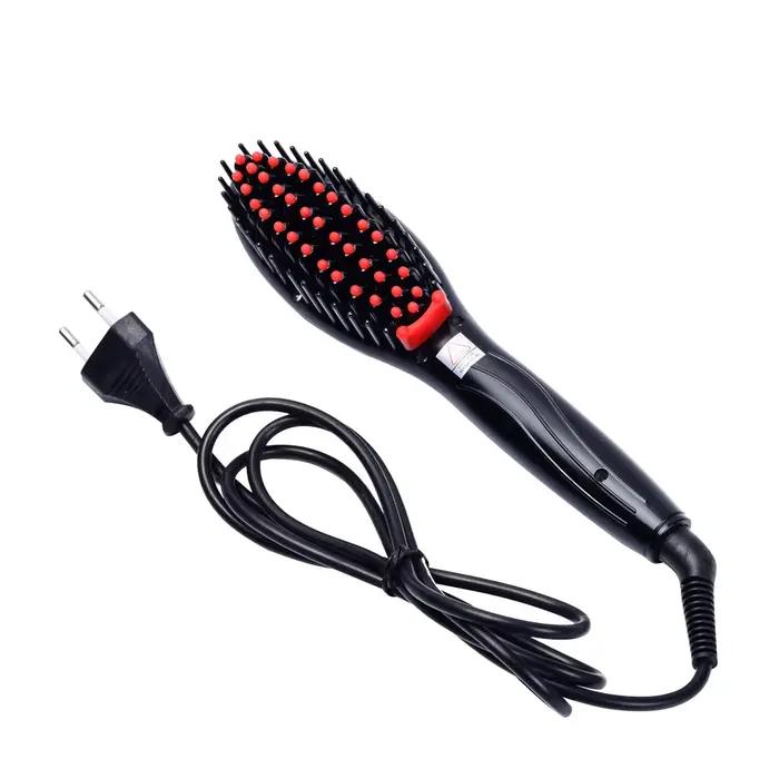 Nouveau Peigne à lisser électrique professionnel, brosse à cheveux, fers à lisser, prise ue/US/UK/AU